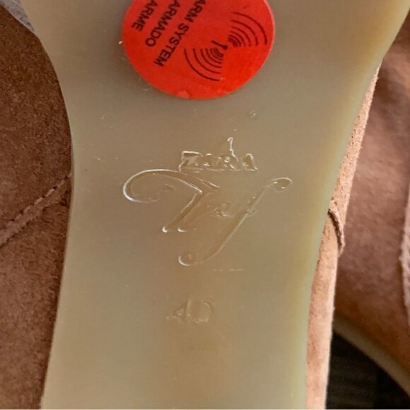 Zara Fringed booties with platform lug soles size 40 - Picture 11 of 15